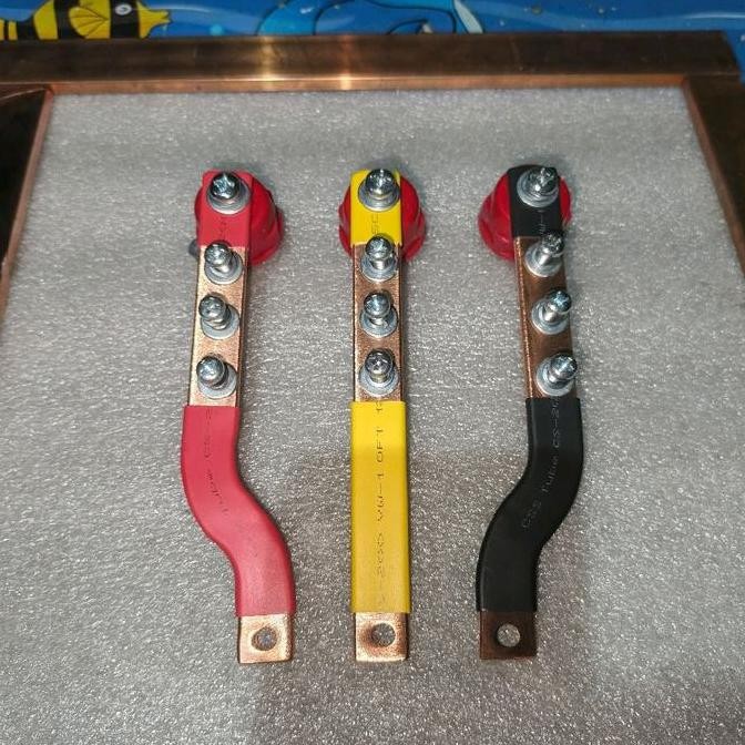 BUSBAR 315 RST PANJANG 15CM UNTUK MCCB 30A/100A