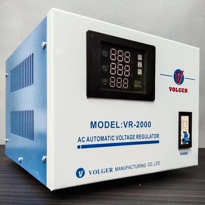 Stavolt Volger Vr 2000 - Stabilizer Listrik Volger 2000 Watt