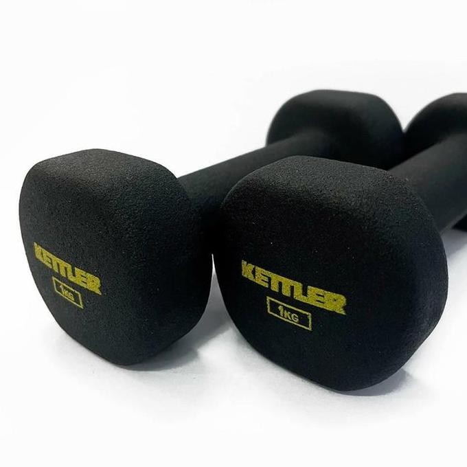 Dumbell/Barbel/Dumbell Kettler/Kettler Dumbell Neoprene(2Kg/Pair)Pink