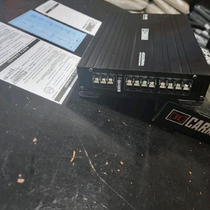 Power 4 Channel Carman Ca-400 45000 Watts 6 Rca Input