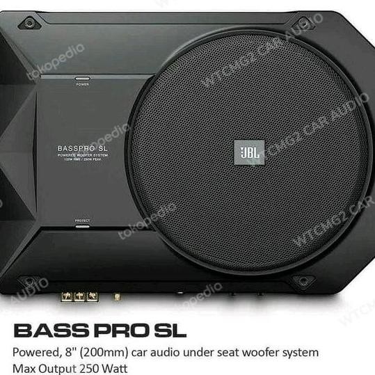 Promo jbl basspro sl2 8 inch subwoofer aktif kolong COD
