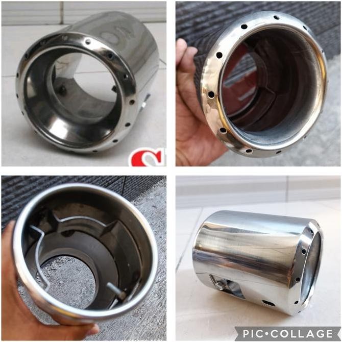 Promo muffler cutter variasi ujung knalpot untuk honda crv gen 3 07-11 COD