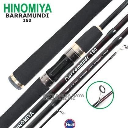 Joran Hinomiya Barramundi Ulir 180 High Carbon | Ring Fuji 8-16Lb