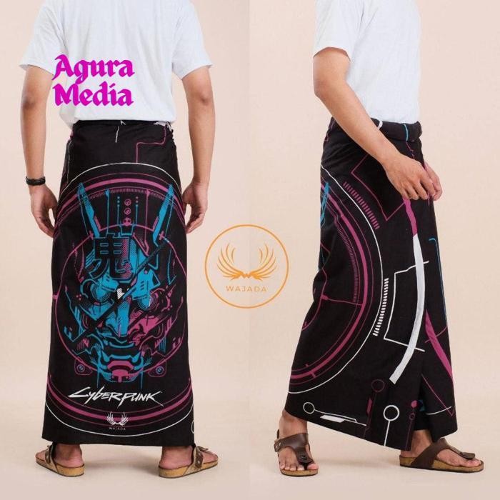 g-24 SARUNG BATIK EXCLUSIVE MOTIF ASTRONOT OMBAK JEPANG TERBARU MERK WAJADA 2022 Original