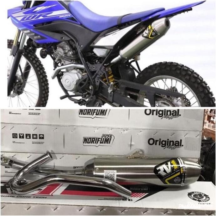 * KNALPOT NORIFUMI RV1 YAMAHA WR155 ORIGINAL NORIFUMI *