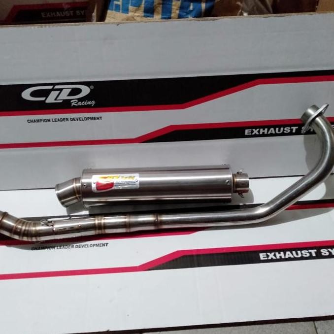 // Knalpot CLD Racing Jupiter MX Old type Performance inlet 38 //