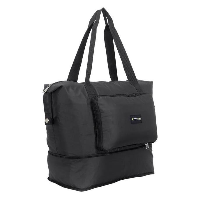 Tas Travel Lipat - Folding Bag Travel Time 376 - Black