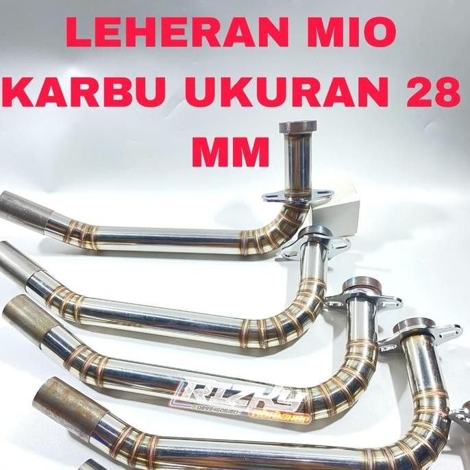 * LEHERAN MIO SOUL KARBU - UKURAN 28 MM / PNP KNALPOT ORIGINAL * ZRC * *