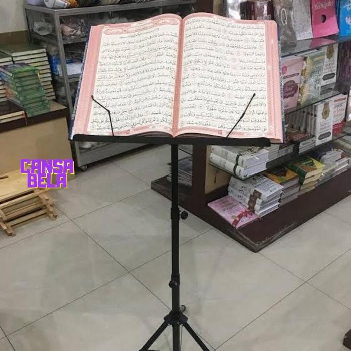 GF21 TC21 Up15 Standbook Tripod standing penyangga al quran - stand buku Rehal- rekal- lekar berdiri