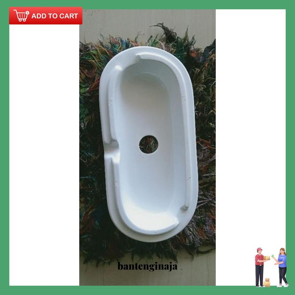 Tutup Tangki Kloset Dari Bahan Fiberglas Cocok Untuk Merk Oulu M 488 Dan C380R C480 Dan C381 Dan Bis