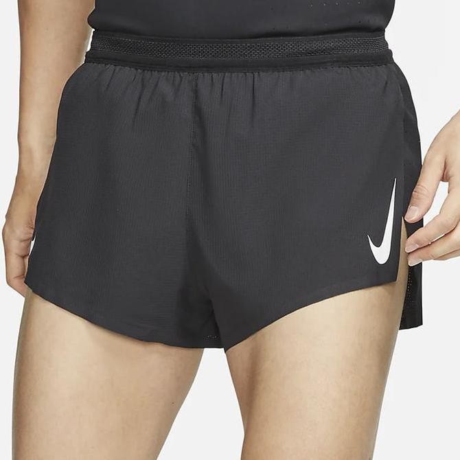 Celana Lari Nike Aeroswift 2 Inch Running Shorts Black Original