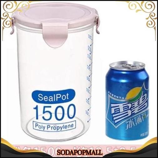 COD Toples Plastik Bening Toples Makanan Toples Kedap Udara Toples Plastik Tebal Serbaguna