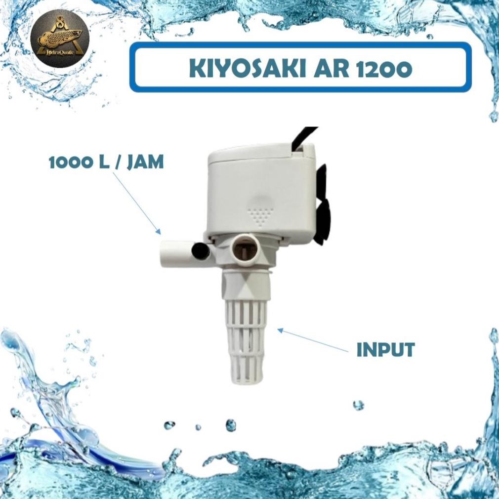 Original Promo Termurah Pompa Air Aquarium Aqura Sp 1200 Naik 1 M 1000 Liter Filter Aquarium Kecil P
