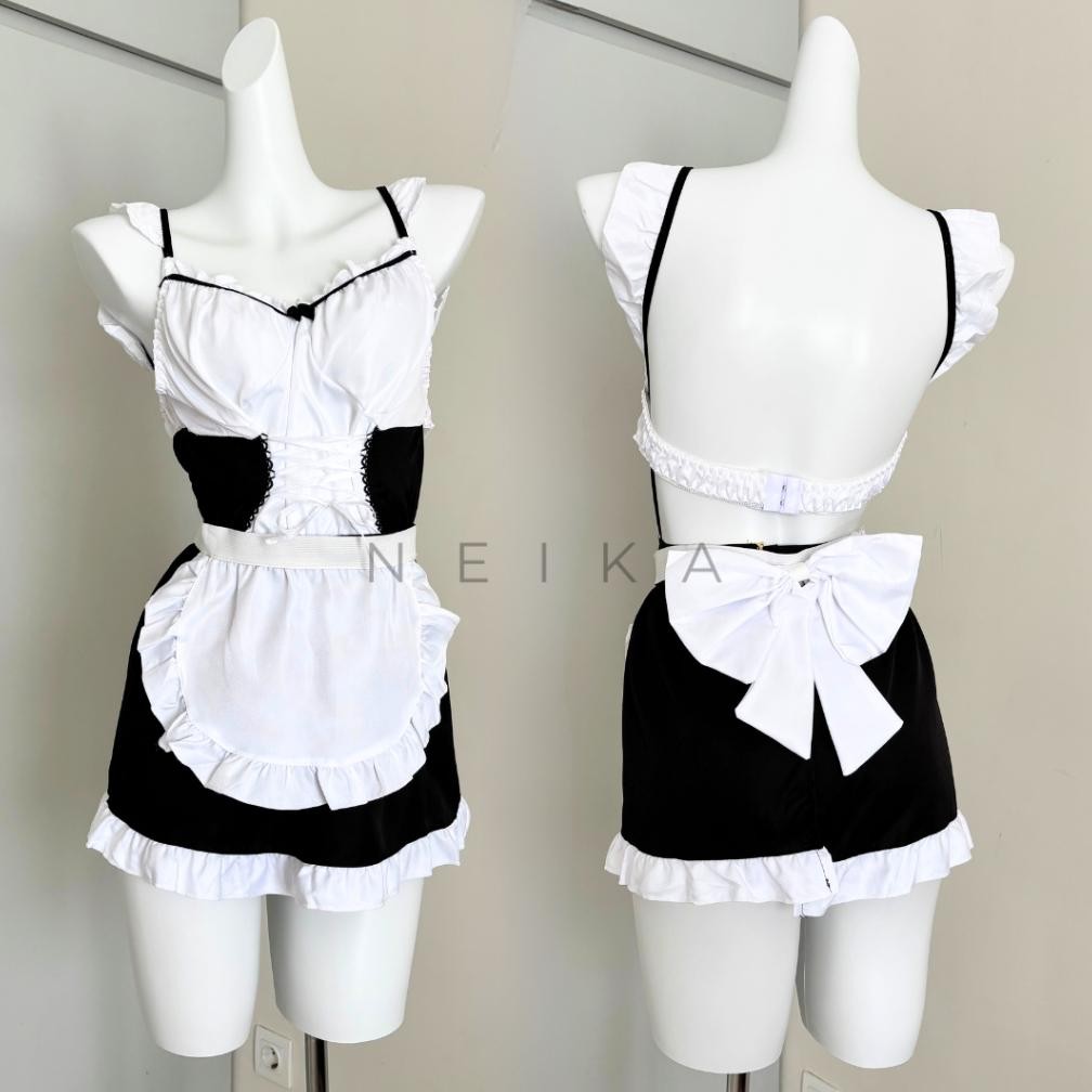 SUZY Cosplay Maid Bisa Bigsize / Cosplay Lingerie Pelayan Jepang / Cosplay Anime / Cosplay Bigsize /