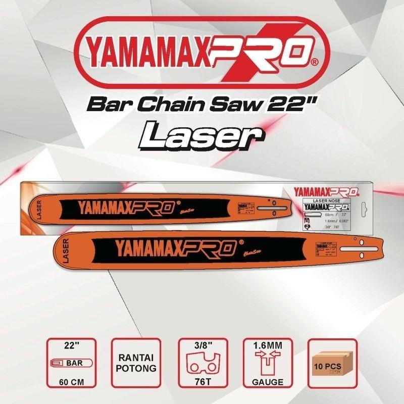 Bar Chainsaw Ukuran 22 Inch yamamax pro **