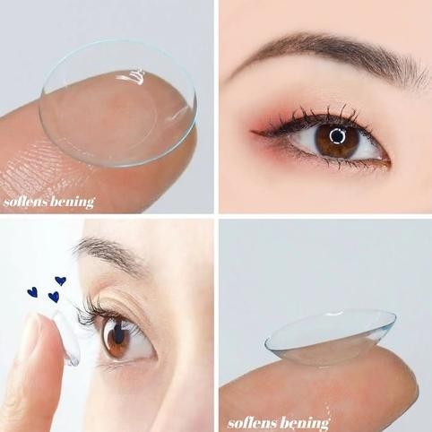 Recomend SOFTLENS BENING X2 CLEAR 1 TAHUN (-0.50 S/D -10.00) BISA BEDA MINUS DIA 14.00MM / Softlen S