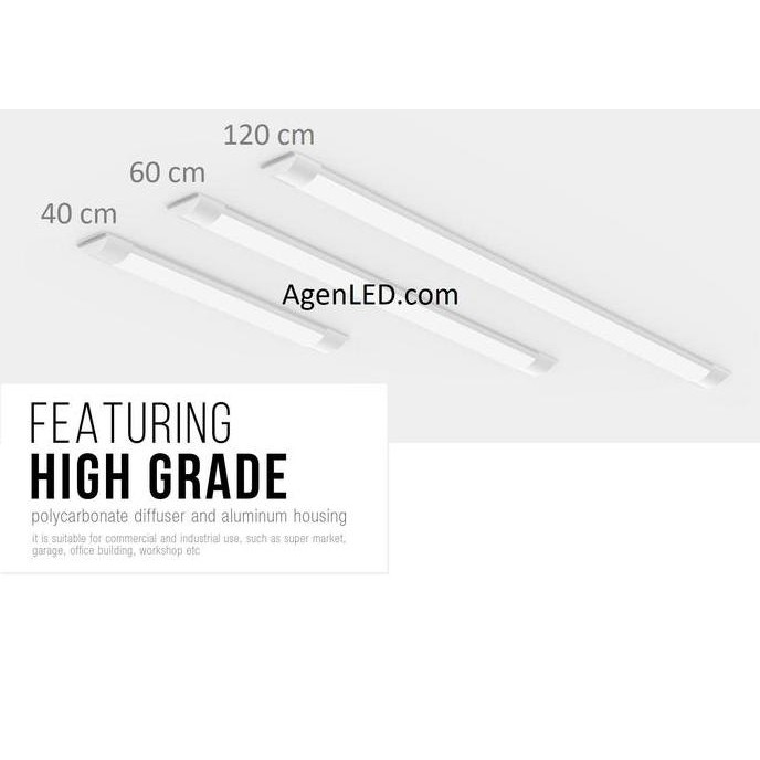 LUMIRS Lampu TL LED SLIM 50W 120cm Kap t8 t5 50 w watt Neon 120 cm S3