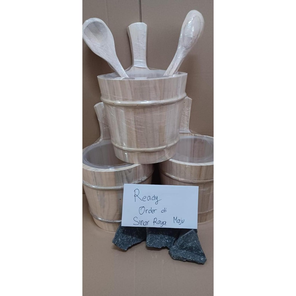 TERBARU READY EMBER KAYU SAUNA | Peralatan Sauna