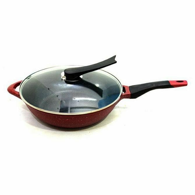 Panci , Wajan , Kukus , Steamer , Panci Multifungsi , Use Wok 32Cm