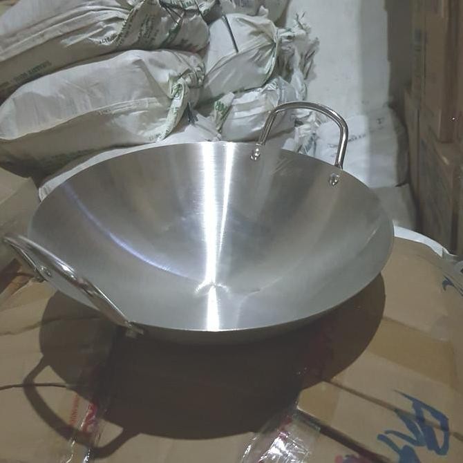 Kuali Wajan Stainless Vienna 60 Cm. Wajan Stainless Jumbo
