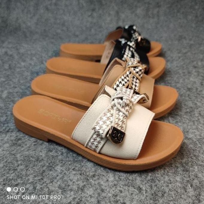 Promo [BISA COD] SOFIYA ORI 2212 24 SANDAL TEPLEK WANITA IMPORT / TEPLEK PITA / SENDAL SELOP / SLOP 