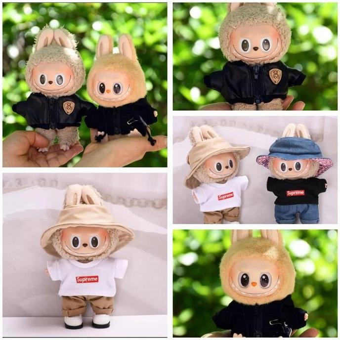 Ready Stock Baju/Kostum Labbu 17Cm Labbu Clothes Setelan Baju Labbu Karakter Casual V1&V2