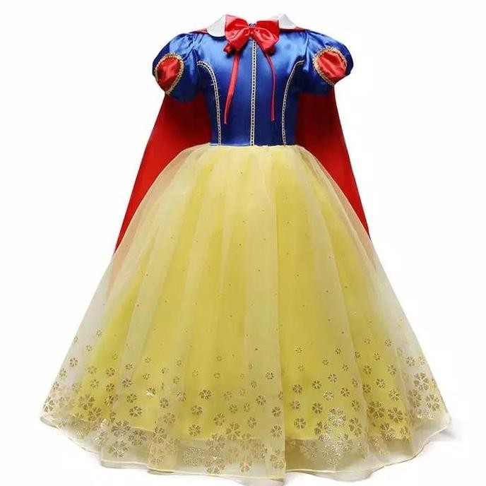 Baju Snow White Anak/Putri Salju/Kostum Princess Snow White Anak