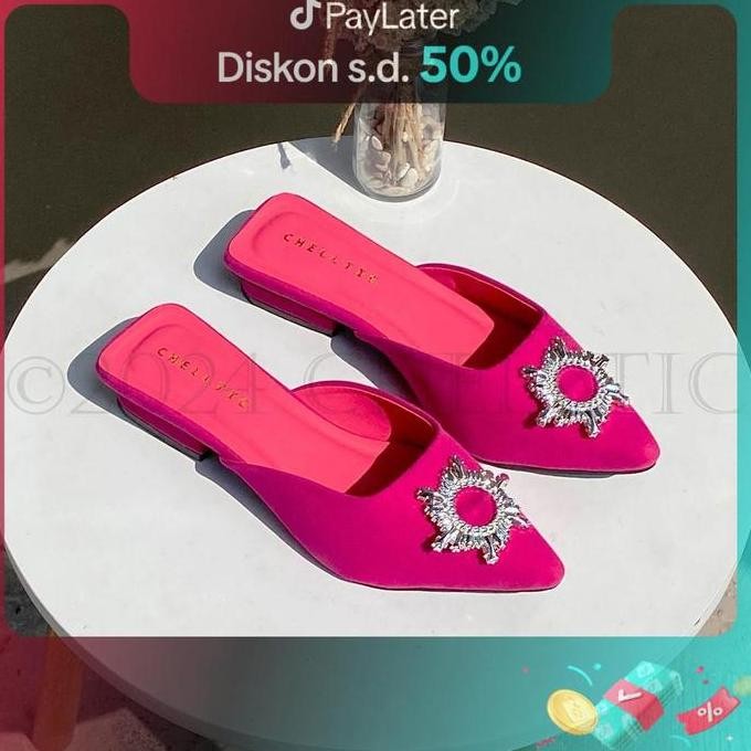 Promo CHELLTIC - flatshoes Wanita Kekinian Terbaru|sepatu balet|sepatu flat shoes Cewek Korea|pansus