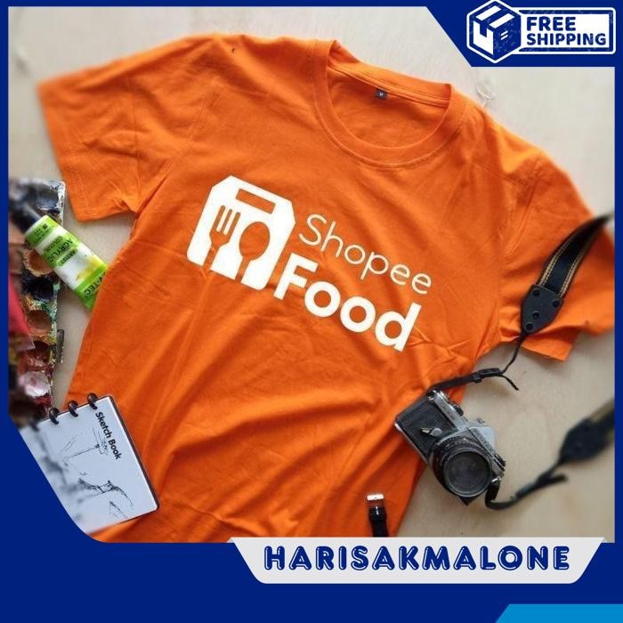 GRATIS ONGKIR KAOS TSHIRT BAJU COMBED 30S DISTRO F FOOD FOD SHOP SPX POLOS CUSTOM INDONESIA PRIA WAN