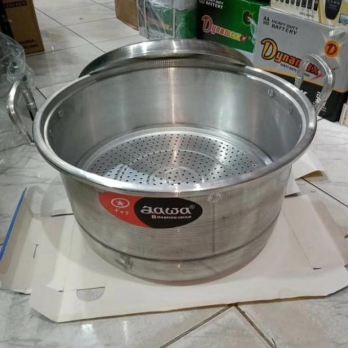 Maspion Panci Kukusan Dandang Ekonomi Jawa 36 Cm Aluminium