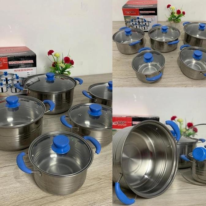 PANCI 5 SET 10 PCS TUTUP KACA GAGANG WARNA HC