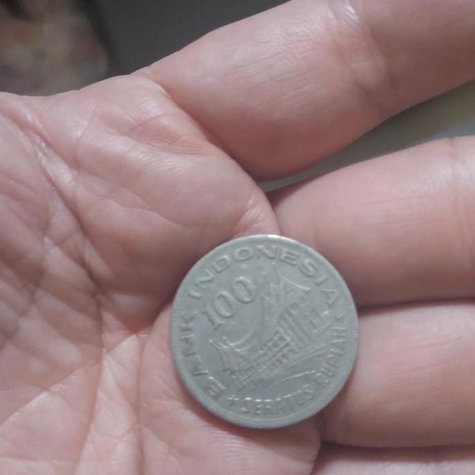 Uang logam 100 rupiah langka _LAN2