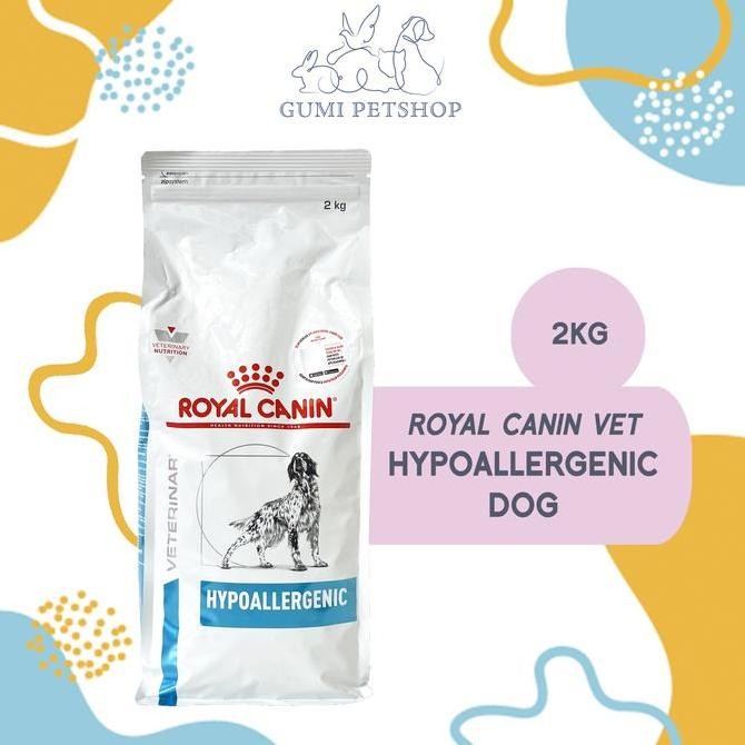 ROYAL CANIN Hypoallergenic DOG Food 2Kg / Makanan Anjing Hypo DogFood