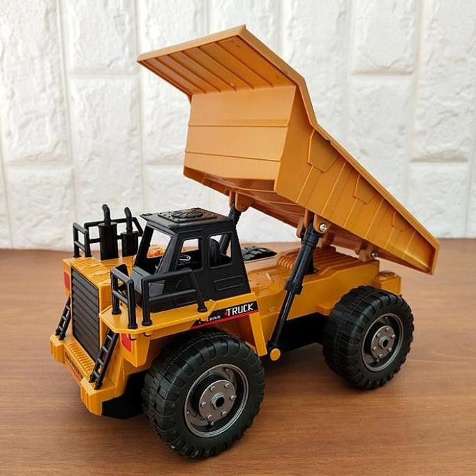 Mobil Truk Remote Kontrol - Mainan RC Truck Dump Pasir Remote Control