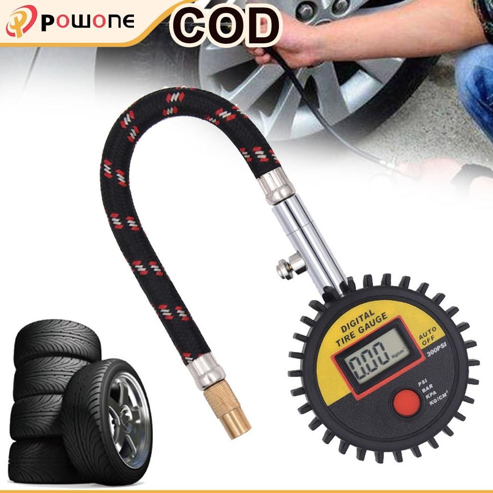 VELDORA- Pengukur Tekanan Ban Mobil 0~100PSI Pengukur Tekanan Ban Pengukur Tekanan Ban Detektor Teka