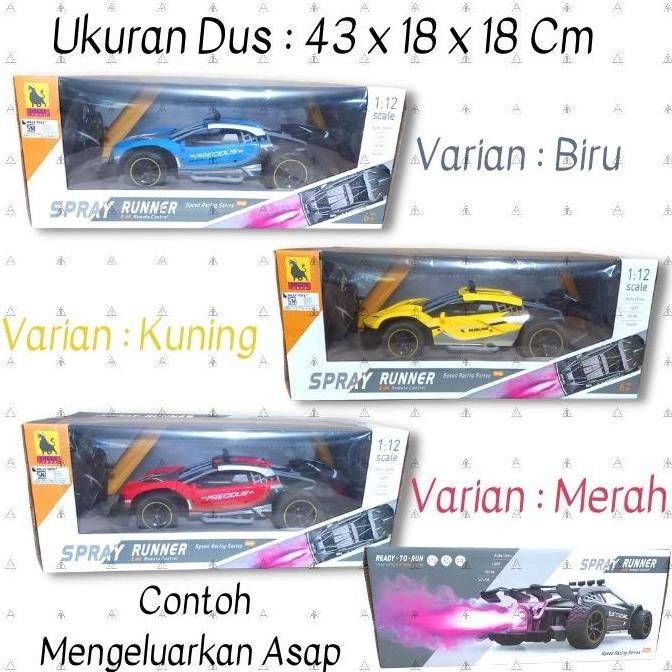 Mainan Anak Mobil Rc Spray Runner / Mobil Remote control No. 777-8-45