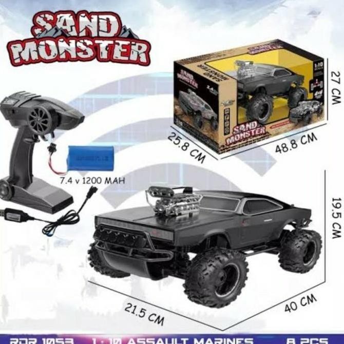 Mobil remot RC TANK Mainan Remote Control - Besar Standar