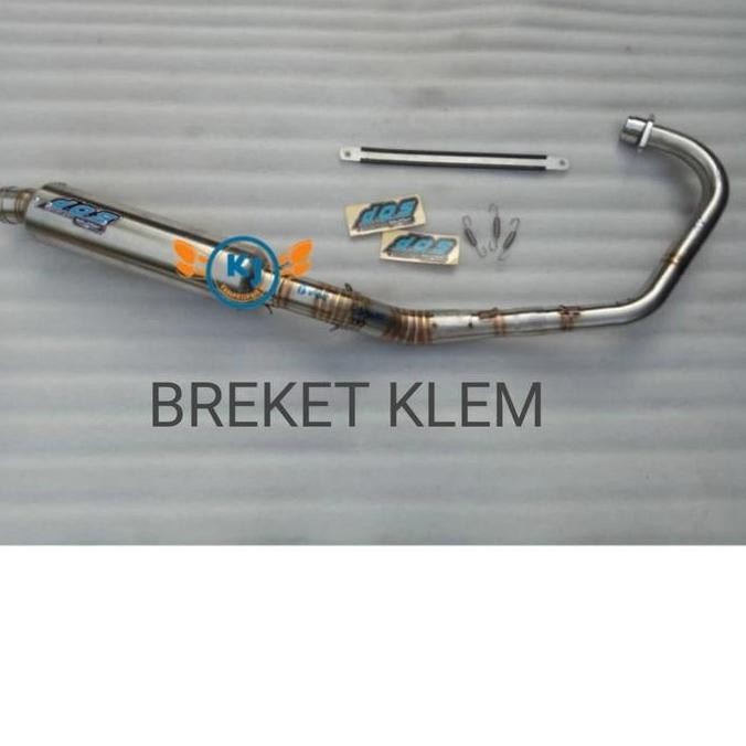 knalpot dos cb tiger gl mp stainless original racing jogja