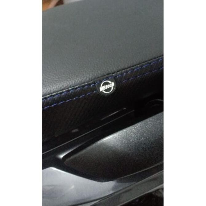 Kulit jok beat karbu Mbtech original-Cover jok Mbtech