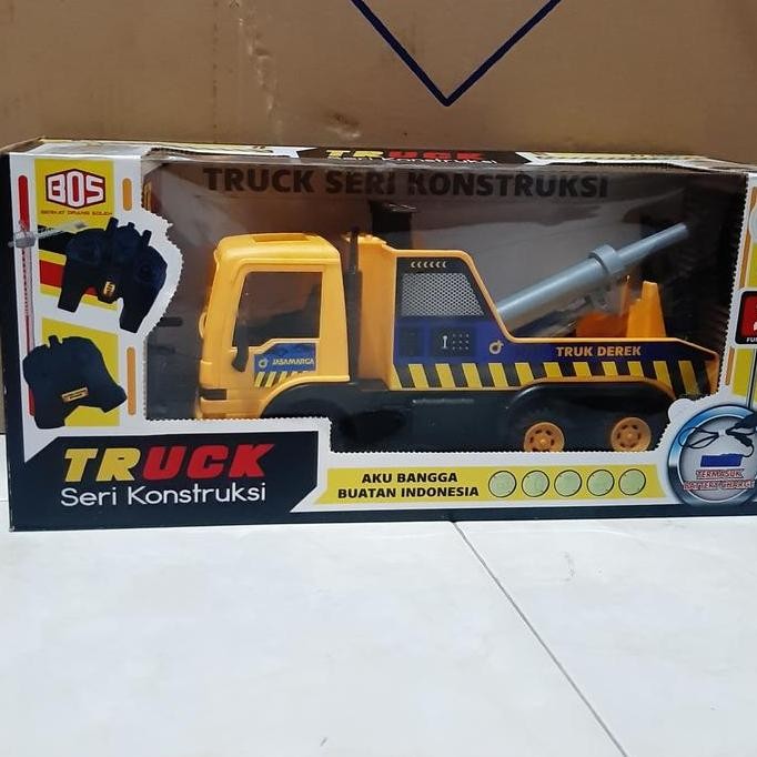 Mainan Remote Control Truk Derek Besar - Rc Mobil Towing Jumbo