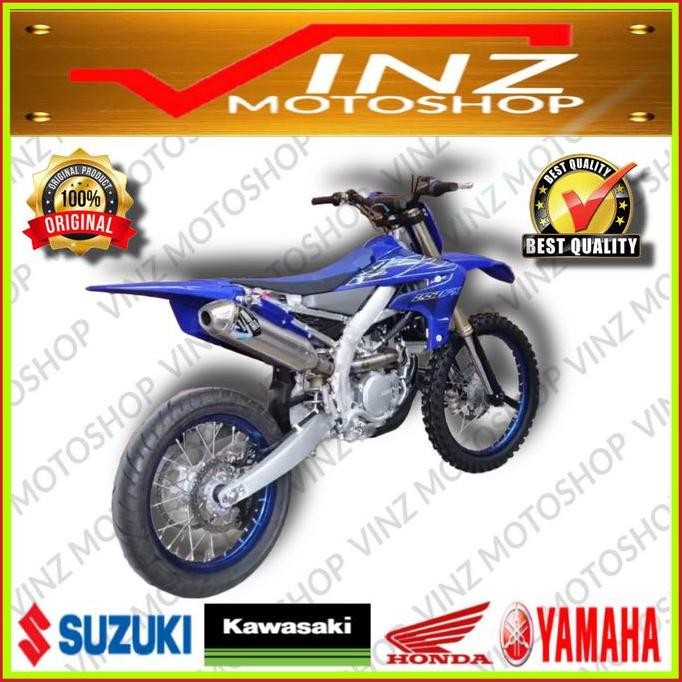 KNALPOT NORIFUMI WHOOPS TITANIUM SLIP ON MOTOR KX 250 F/XC YZ 250 F/XC