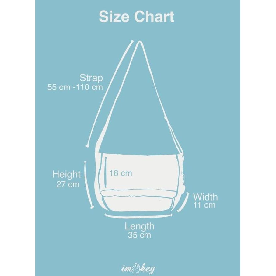 Imokey Oui Expandable Sling Bag - Tas Selempang Wanita