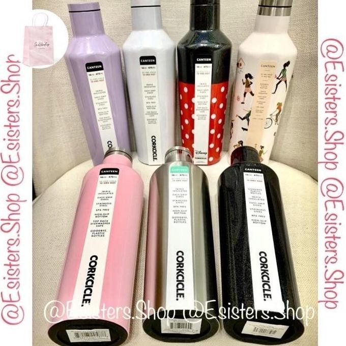 CORKCICLE Tumbler 16oz Canteen Disney/ Unicorn Botol Minum 475ml ORI
