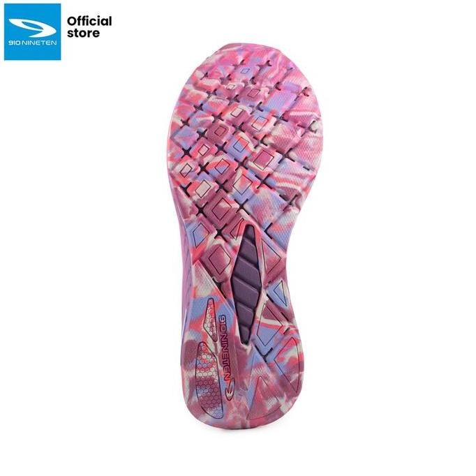 910 Sepatu Lari Kanzaki 2.0 Hitam/Ungu/Magenta