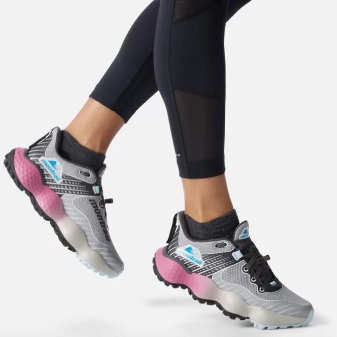 Columbia Montrail Womens Trinity Mx Trail Shoes - Steam/Ultra Pink