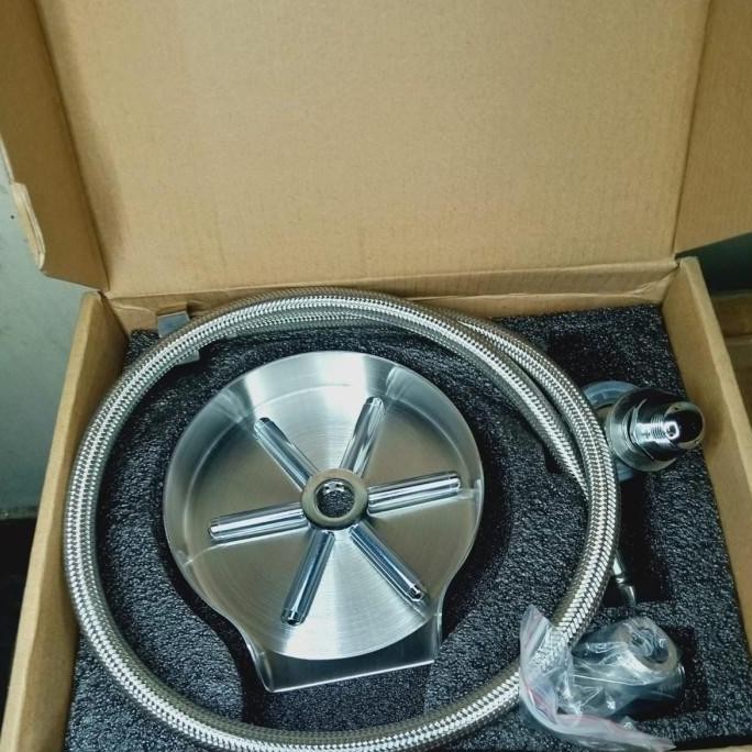 Jug Rinser Stainless Steel Glass Rinser Bundar