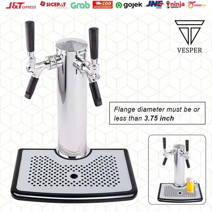 Beer Drip Tray / Barware Alas Tatakan Tower Kegerator Nitro Coffee