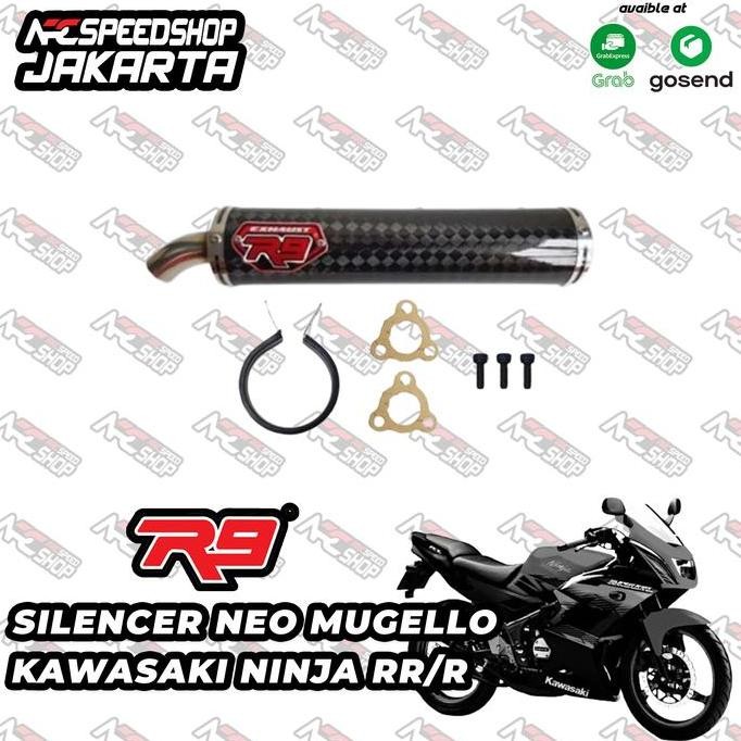 Promo SILENCER Knalpot R9 Neo Mugello Ninja RR/R - Silencer only COD