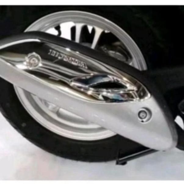 Promo Garnis Muffler Scoopy Original-Garnis knalpot Scoopy 2021-2024 ori COD