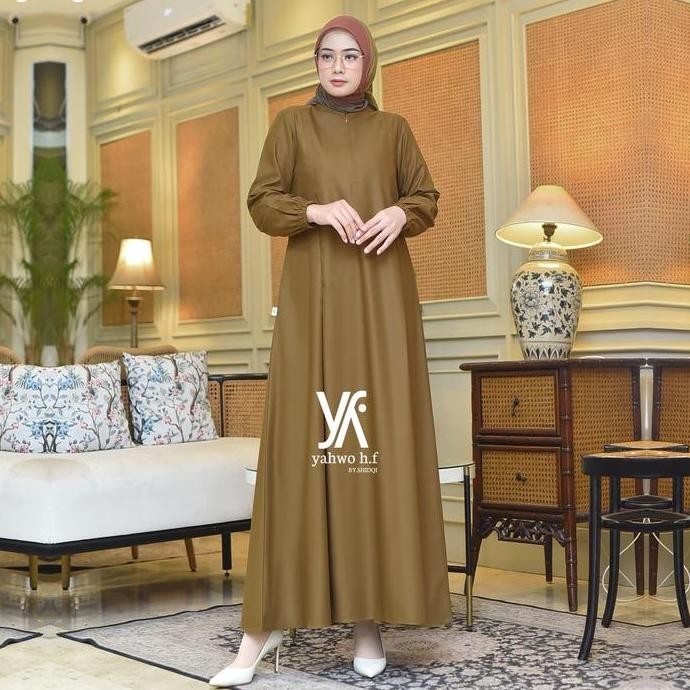 Gamis Pns/Khaki/Pemda/Pdh/Seragam Pns Wanita/Gamis Pdh/Gamis Pns Khaki/Ready S,M,L,Xl,Xxl,Xxxl,Jumbo